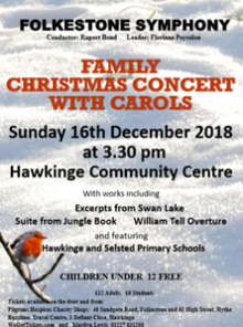 Family Christmas Concert with Carols - 16th December 2018