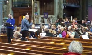 Mussorgsky rehearsal photo